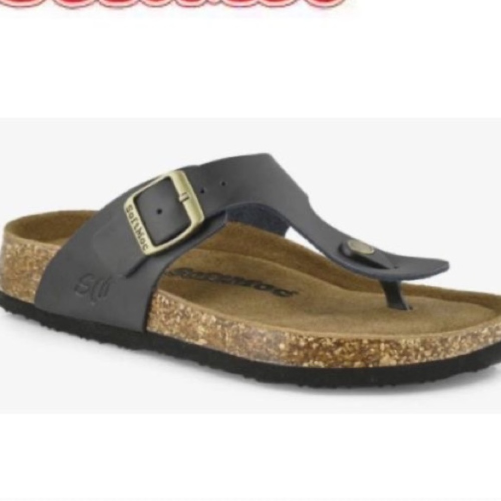 Brown SoftMoc Thong Sandals
